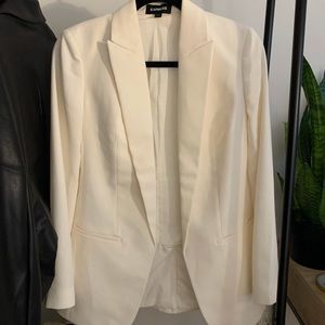 Express Open front boyfriend blazer